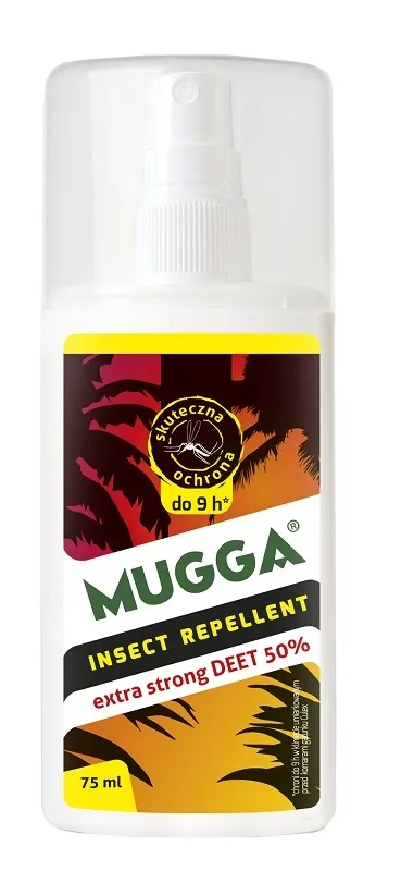Mugga Spray Deet 50% Now Only 28.99 zł at SuperPharm