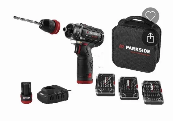 Знижка 40% на дриль PARKSIDE PERFORMANCE — 179 zł у Lidl