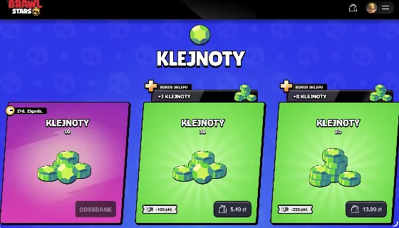 10 бесплатных самоцветов для Brawl Stars в Supercell Store