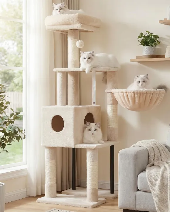 Cat Scratching Post 125 cm Now Only 100.64 zł at Amazon