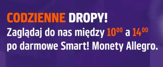 Безкоштовні Smart Monety Allegro у Payback з 4 по 7 серпня