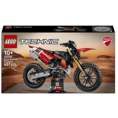 Ducati Desmo450 MX Factory LEGO at 9% Off — Now 189.99 zł
