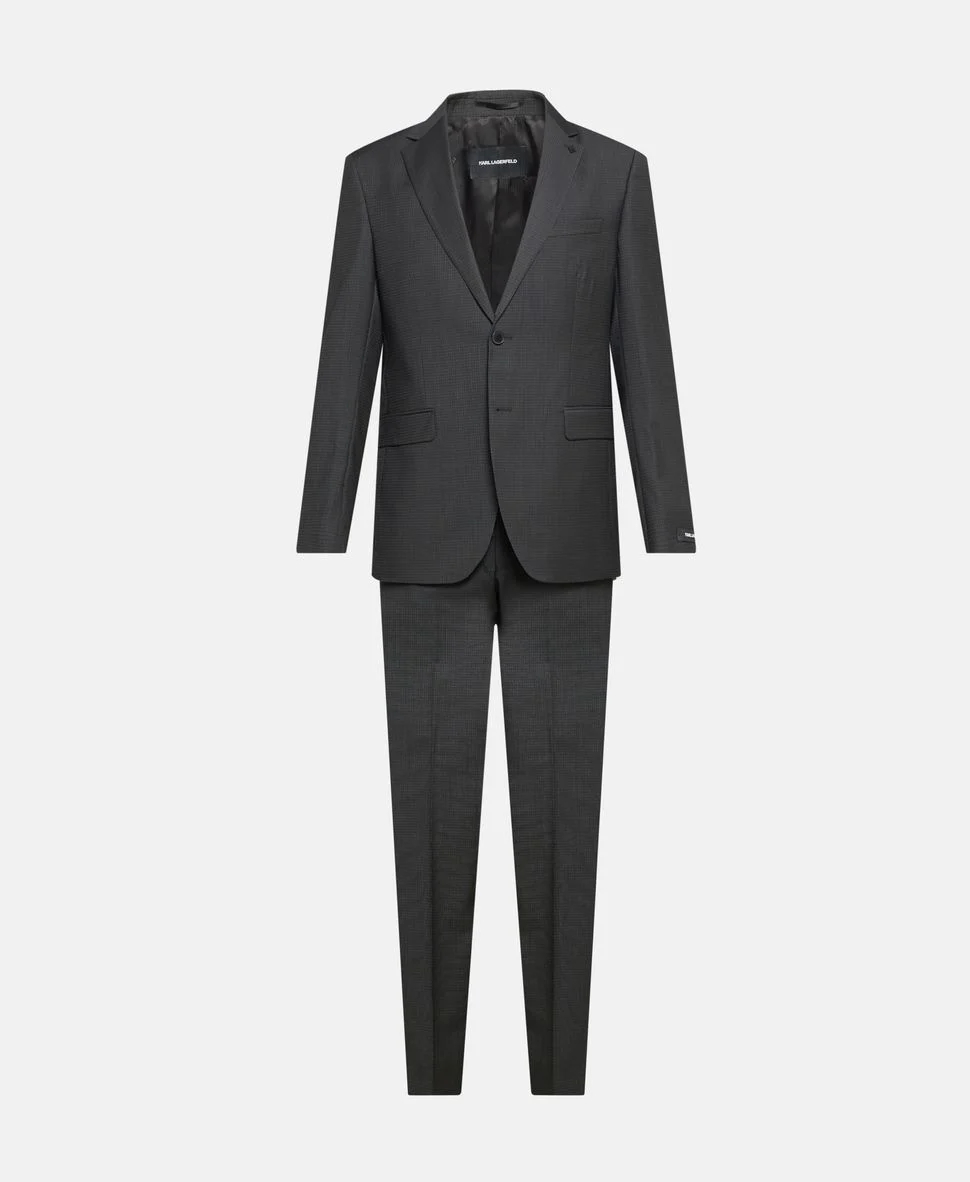Action: Karl Lagerfeld Clever wool suit / 100% wool + viscose lining / anthracite from PLN 589 for P...