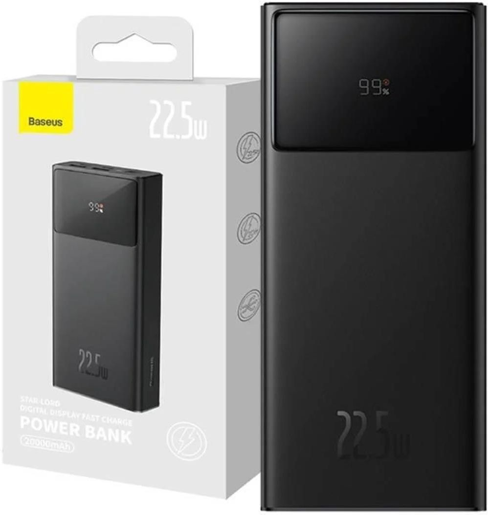 Offer: Powerbank Baseus PPXJ080001 Star-Lord 20000mAh 22.5W Black in the RTV Euro AGD store