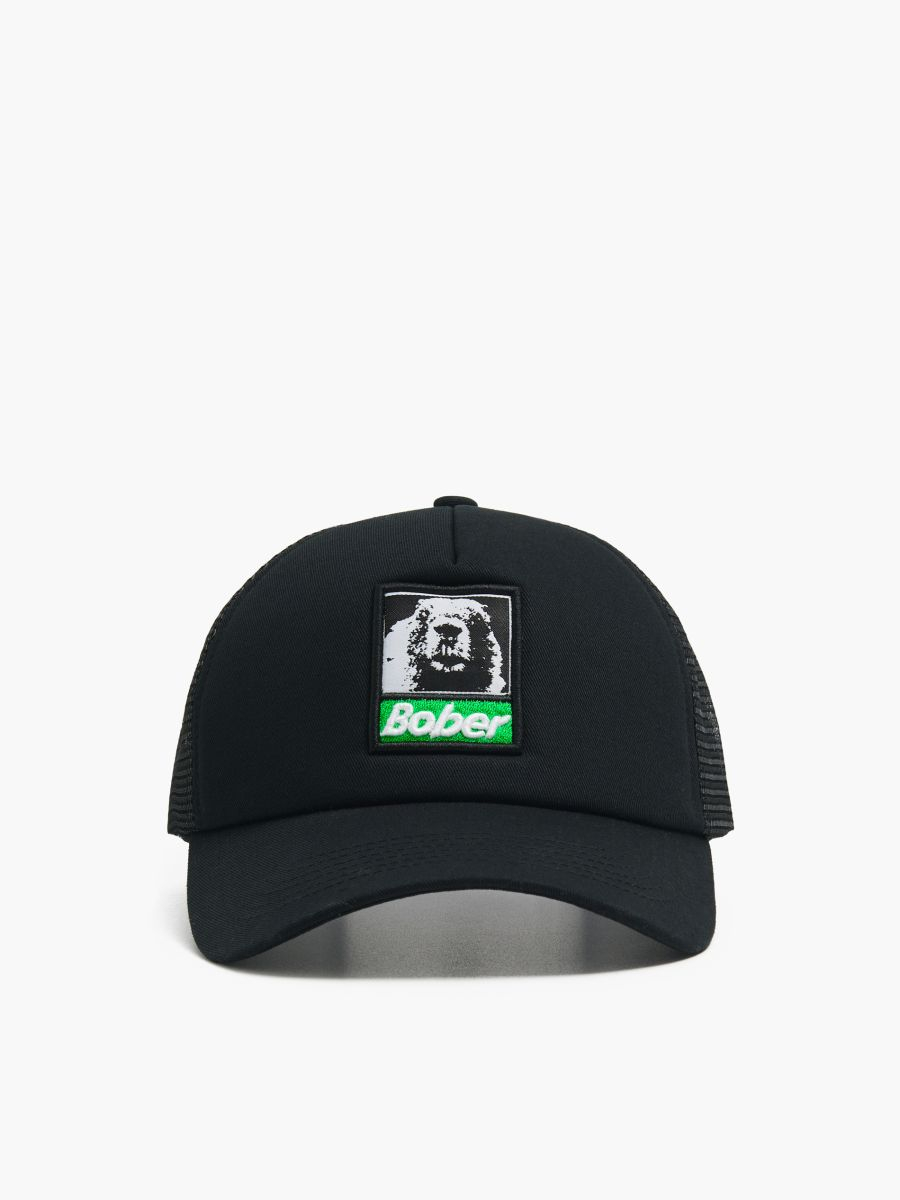 Trucker Cap with BOBER Patch for Just 19.99 zł at Cropp