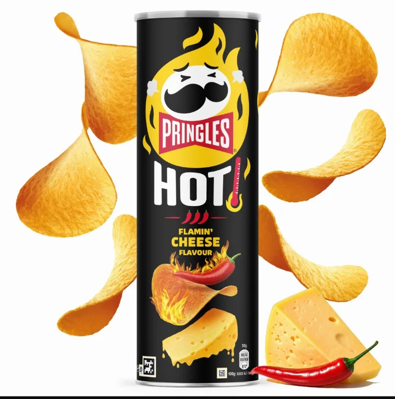 Чипсы Pringles Hot Flammin' Cheese за 6,49 zł в Konesso