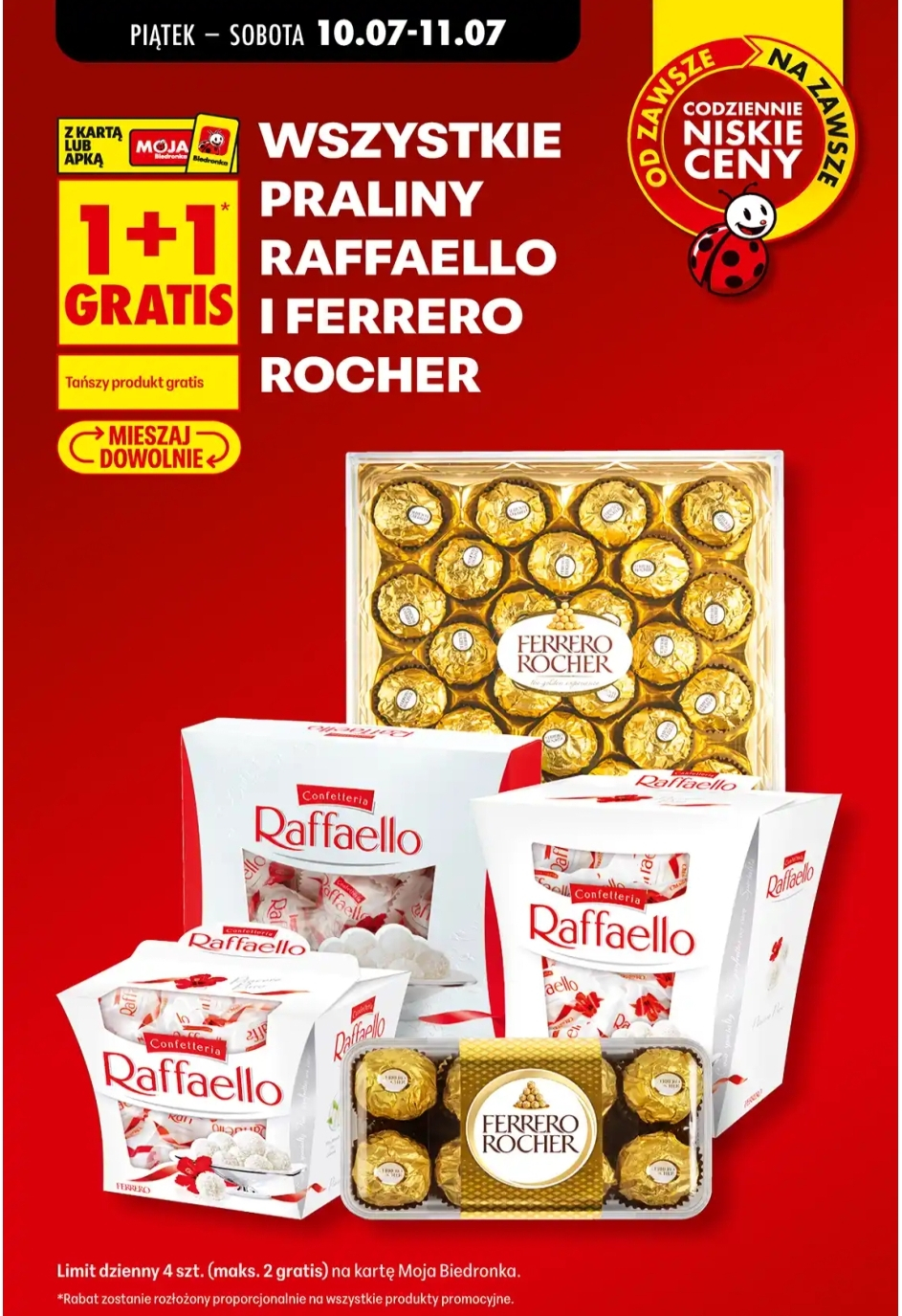 Buy 2 Raffaello, Get 1 Free at Biedronka