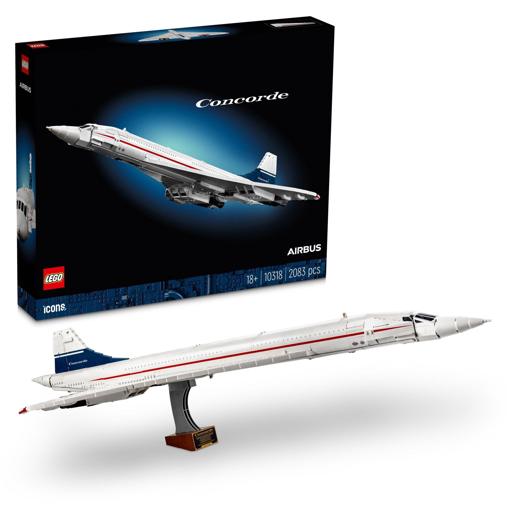 LEGO 10318 Icons Concorde Now 629 zł at Media Expert