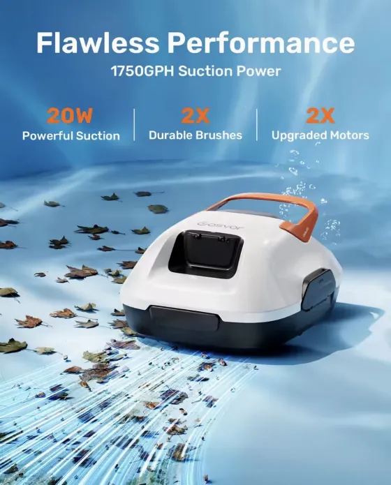 Gosvor Automatic Pool Vacuum Available for $71.09