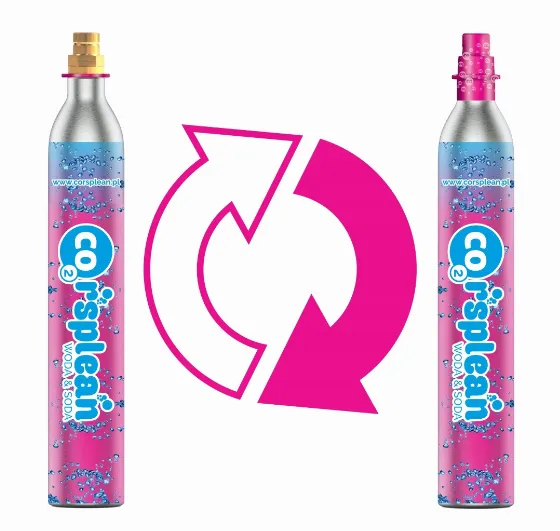 Заправка баллона CO2 Sodastream QUICK CONNECT за 9,50 zł