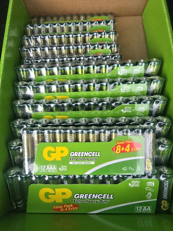 Батарейки GreenCell 36 шт. всего за 8 zł в Kaufland