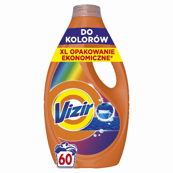 Vizir Laundry Liquid, Color, 60 Washes for 31.90 zł at Amazon