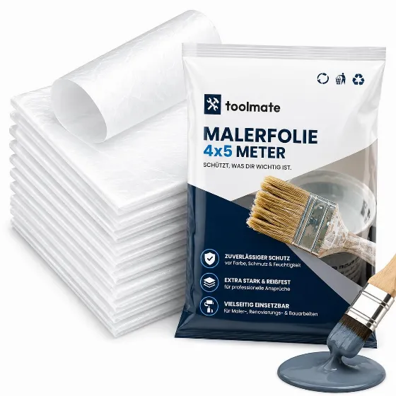 6-Pack of 4x5m Painting Film for Just 10.17 zł at Amazon