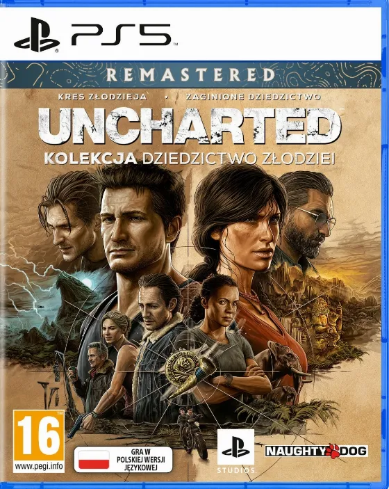 Игра PS5 Uncharted: Коллекция Dziedzества Злодеев за 66,49 zł