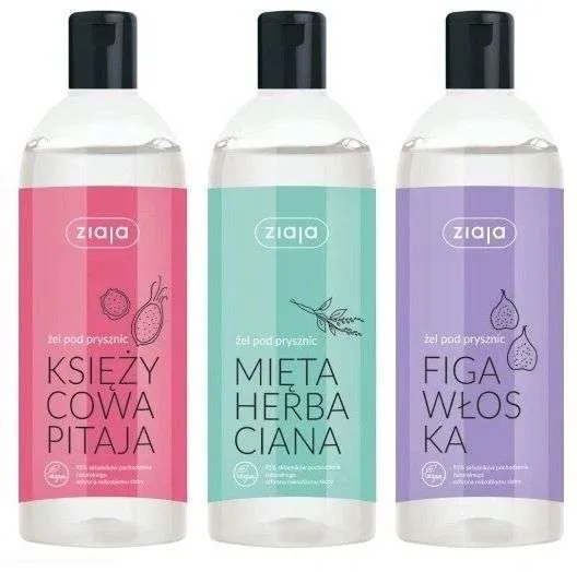 Гель для душу Ziaja без SLS 500 мл зі знижкою 17% — 8,29 zł у Rossmann