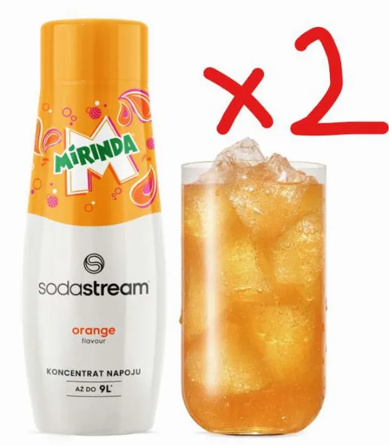 2 x 440 мл SODASTREAM Mirinda за 20,98 зл в Media Expert