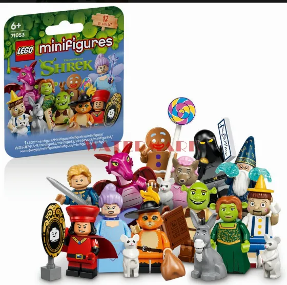 LEGO MINIFIGURES 71053 Шрек — комплект из 12 штук за 158,99 zł
