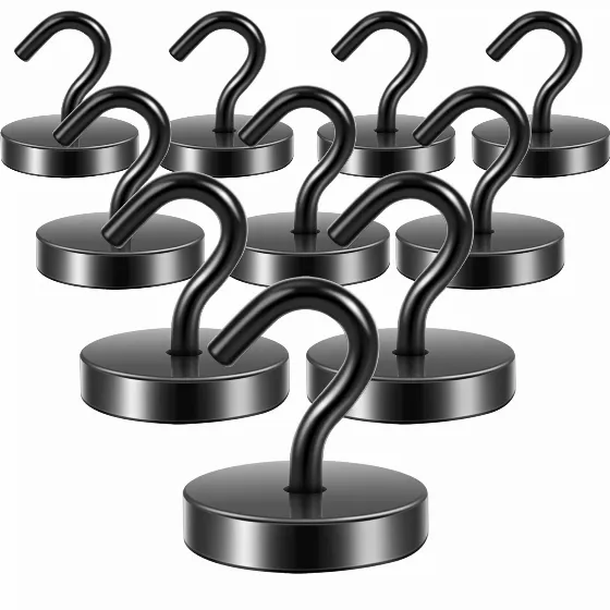 Magnetic Hooks in Black and Silver for Just 19.99 zł
