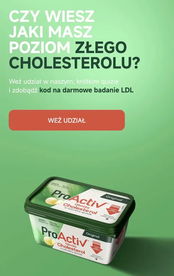 Get a Free Cholesterol Test at Diagnostyka by Flora ProActiv