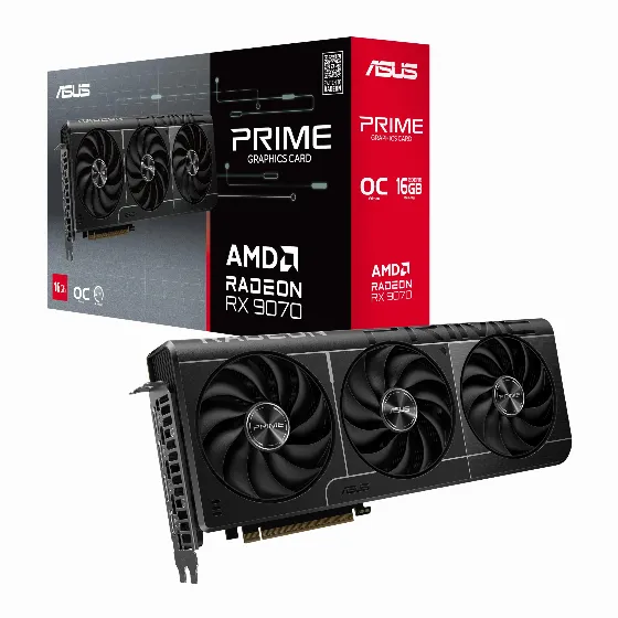 ASUS Prime Radeon RX 9070 OC Edition за 2 574,99 zł на Amazon.pl