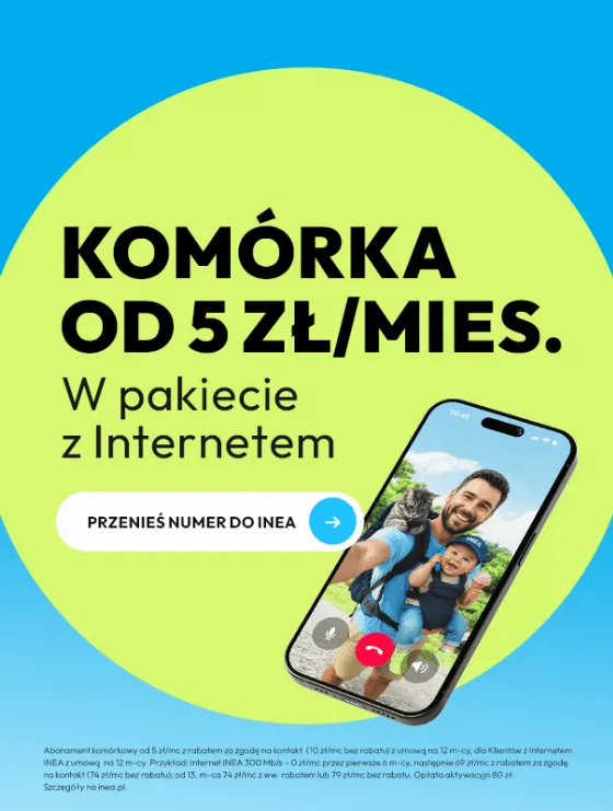 Безлімітні дзвінки та 20ГБ Інтернету за 5 zł на місяць