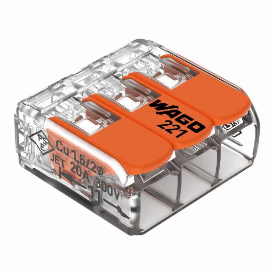 Wago 221-413 - 50 штук за 66,76 zł на Amazon.pl