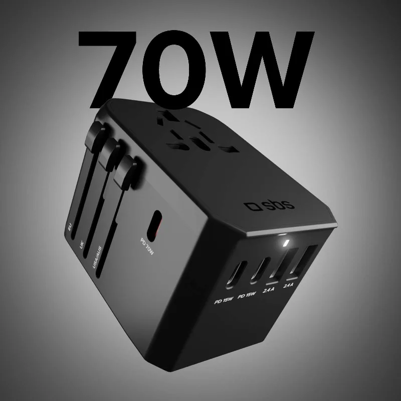SBS 70W GaN Travel Adapter Now for 99.99 zł at RTV Euro AGD