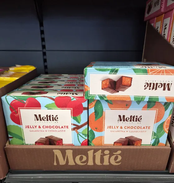 Галетки Meltie в шоколаде 360г - 1+1 бесплатно в Biedronka