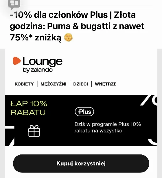 Exclusive Lounge by Zalando Discount for Plus Members