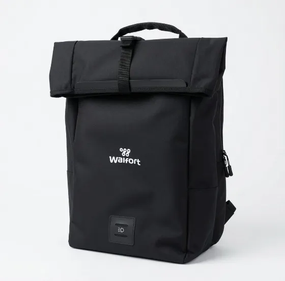П backpack-Sakwa Rowerowa 2w1 Uniwersalny Czarny за 54,99 zł в Decathlon