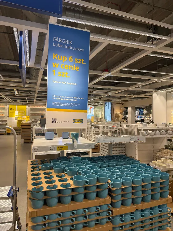 Get 6 Fargrik Mugs for the Price of One at IKEA Targówek