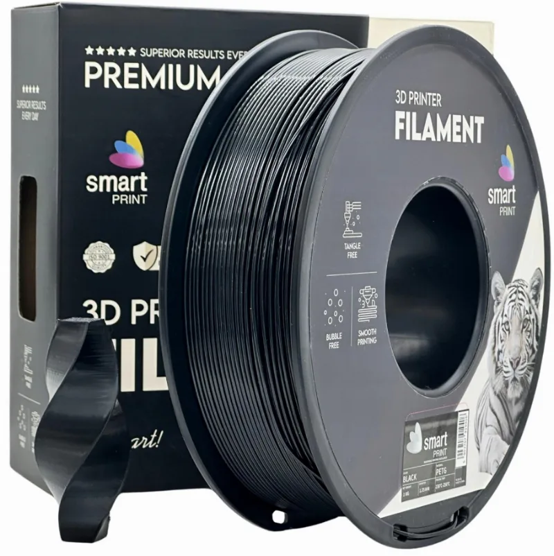 Філамент SMART PRINT PETG чорний за 20,90 zł на Allegro