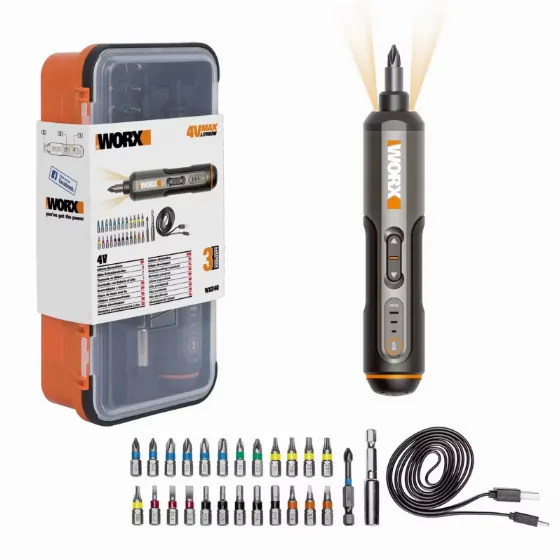 Worx 4V Electric Screwdriver for Just 101.59 zł
