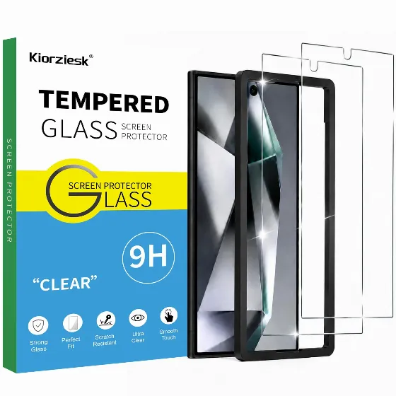 Две закалённые стекла для S24 Ultra за 6,99 zł на Amazon