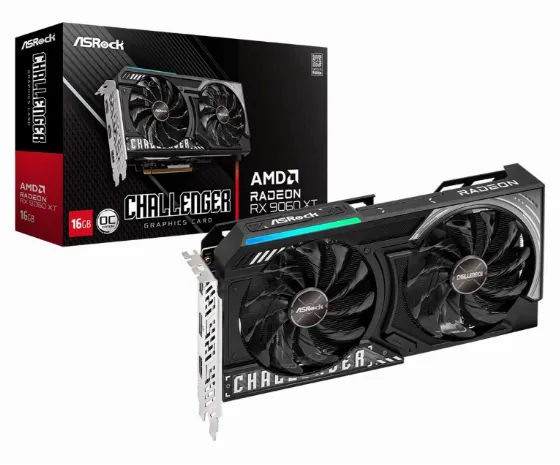 Save on ASrock Radeon RX 9060 XT Challenger — Now 1,979 zł