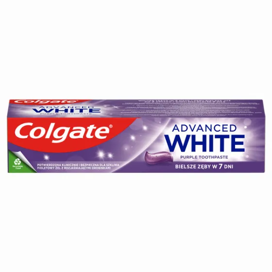 Colgate Advanced White Purple Toothpaste: Buy 2 for 3.99 zł
