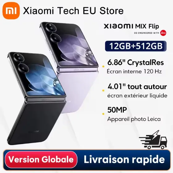 Xiaomi MIX Flip 12/512GB Black за 409,53€ в AliExpress