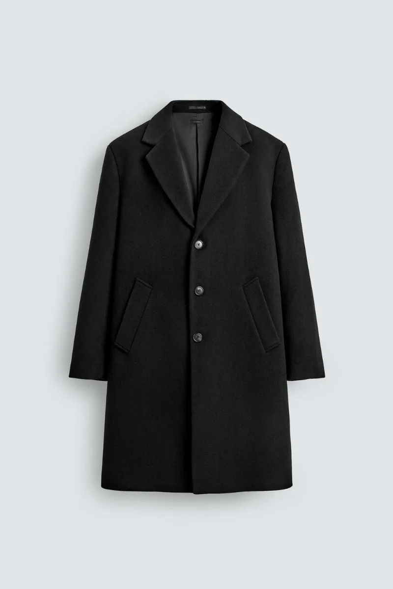Wool and Cashmere Blend Coat Now Only 139 zł at Zara