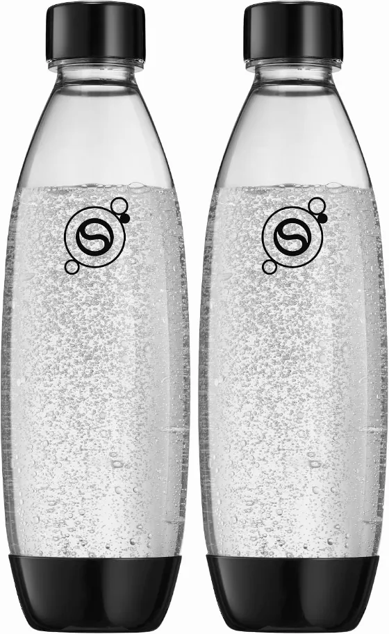 SodaStream 1L Fuse Bottles, Black Twin Pack for 44.36 zł