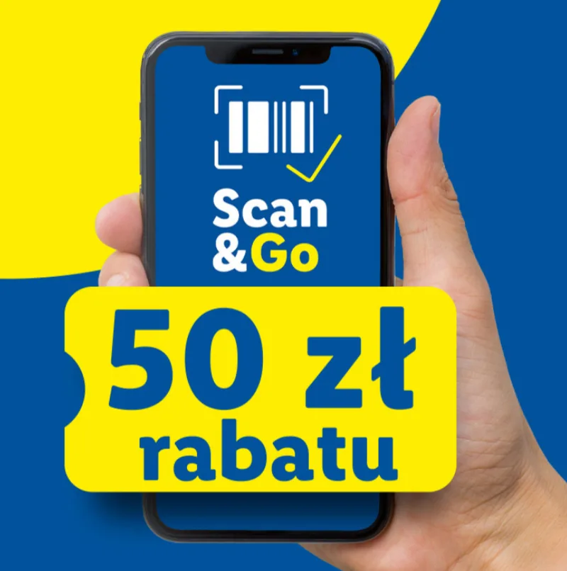 Зекономте 50zł на покупках від 300zł в додатку Lidl Plus