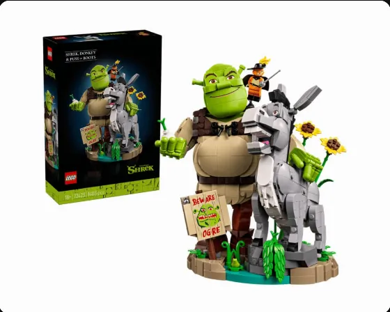 LEGO Шрек, Осел и Кот в сапогах за 399,98 zł на Allegro