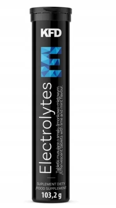 KFD Electrolytes: 24 Lime-Mint Tablets for 7.77 zł