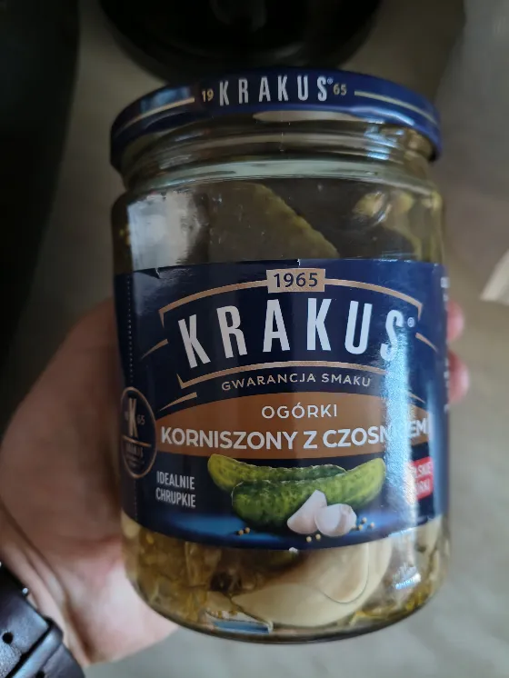 Krakus Mix Gherkins Now Just 1.99 zł at Biedronka