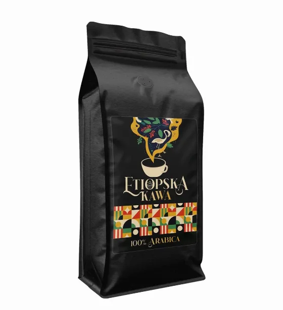 Кофе в зернах Tommy Cafe Etiopia 1кг 100% Arabica + бесплатная доставка (код на 1-й заказ)