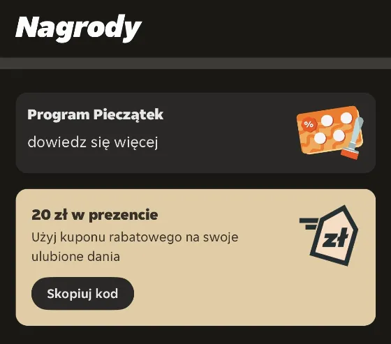 Скидка до 40% на выбранные товары в Pyszne.pl