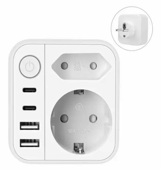Адаптер YIDODA 6в1 з USB-C за 33,03 zł на Amazon.pl