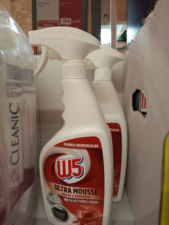 Пенка для чистки универсальная W5 за 1,74 zł в Lidl
