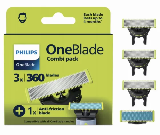Save 24% on Philips Oneblade 360 Replacement Blades — Now 92.99 zł
