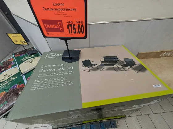 LIVARNO Garden Furniture Set Now Only 175 zł at Kaufland