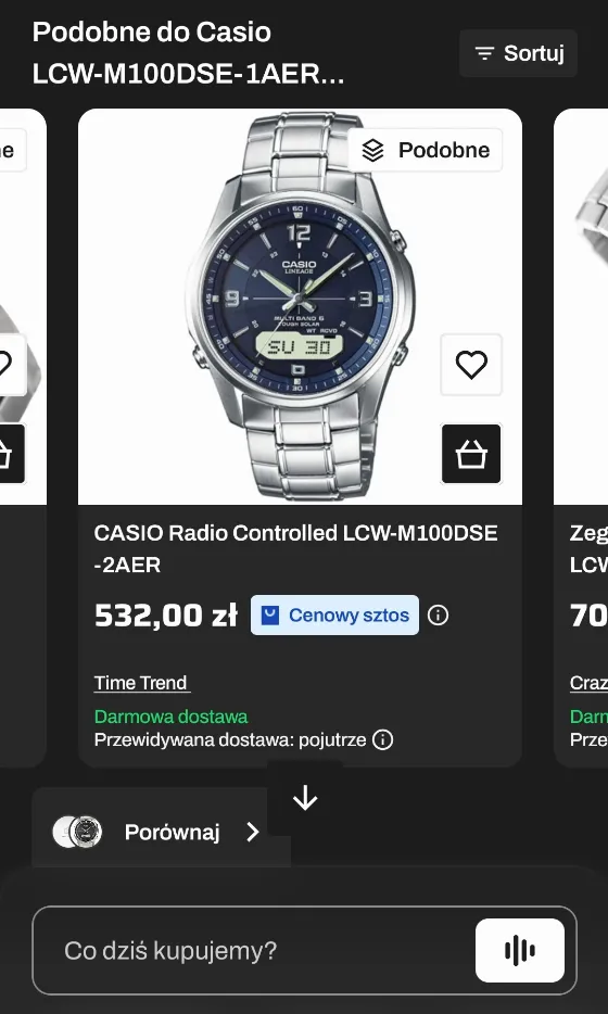 CASIO Radio Controlled LCW-M100DSE-2AER Now 532 zł at InPost